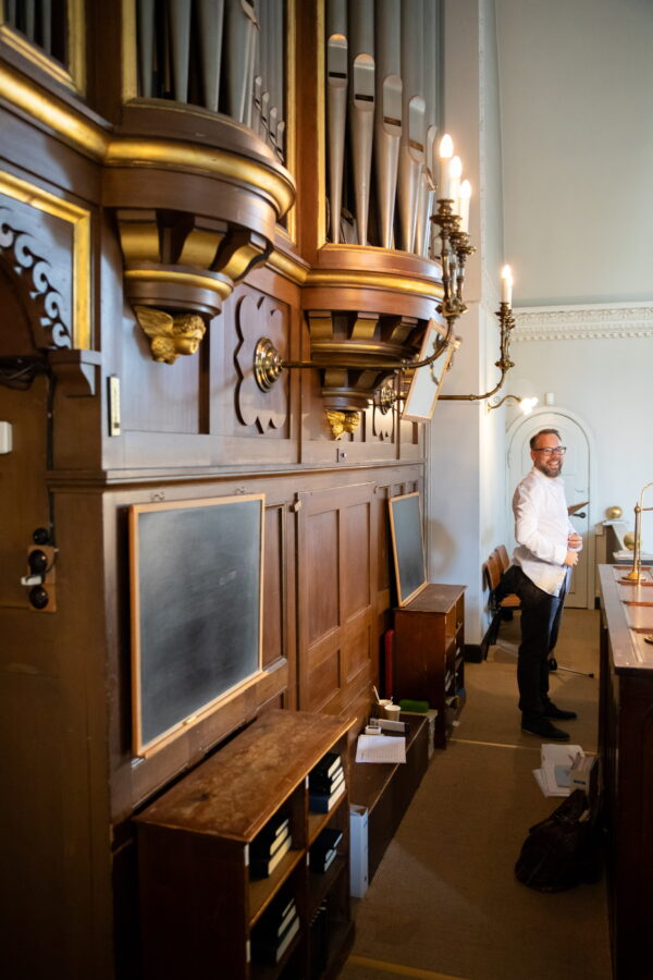 Philip Schmidt-Madsen, organist i Sct. Matthæus Kirke